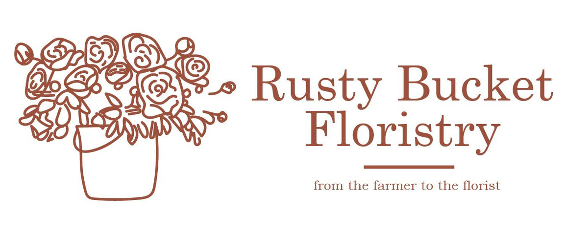 Rusty Bucket Floristry logo